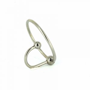 ANNEAU AVEC BILLE URÈTRE INOX