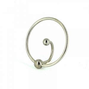 ANNEAU AVEC BILLE URÈTRE INOX