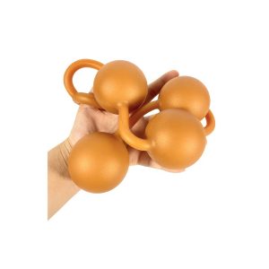 BOULES ANALES EN SILICONE ASS ORANGE