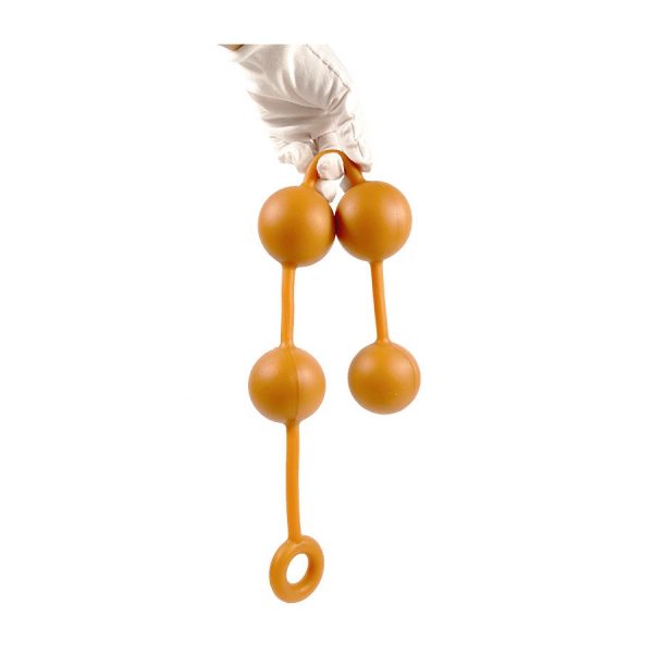 BOULES ANALES EN SILICONE ASS ORANGE