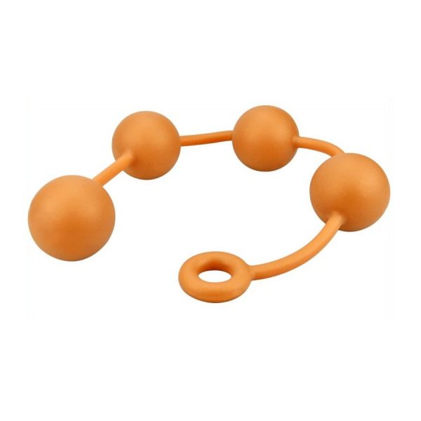 BOULES ANALES EN SILICONE ASS ORANGE – Image 2