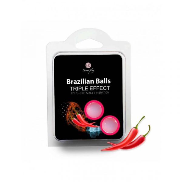 BOULES BRÉSILIENNES TRIPLE EFFET