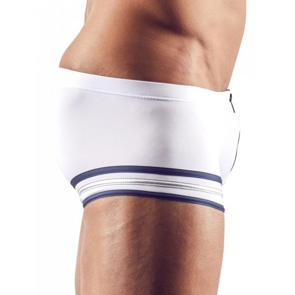 BOXER BANDIS – BLANC - MARINE – Image 3