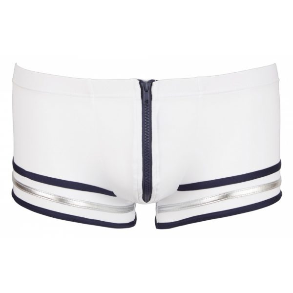 BOXER BANDIS – BLANC - MARINE – Image 4