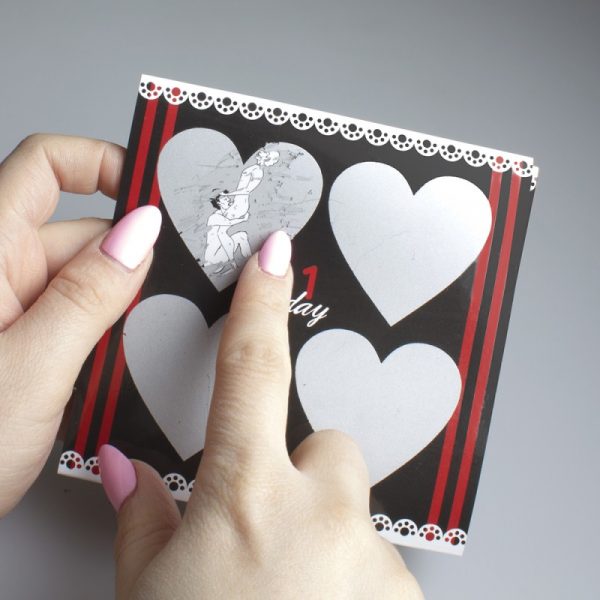 CARTE A GRATTER GAY