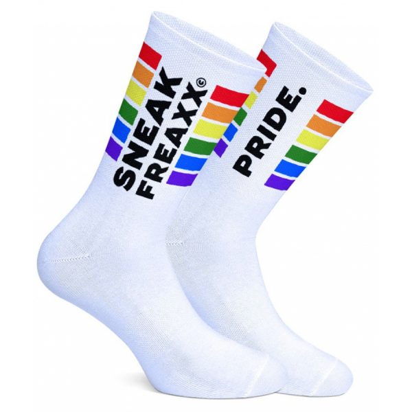 CHAUSSETTES BLANCHES SNEAKFREAXX PRIDE – Image 4