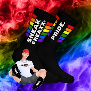 CHAUSSETTES NOIRES SNEAK PRIDE