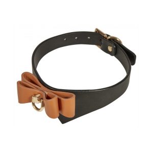 COLLIER LAISSE BUTLER NOIR ET MARRON