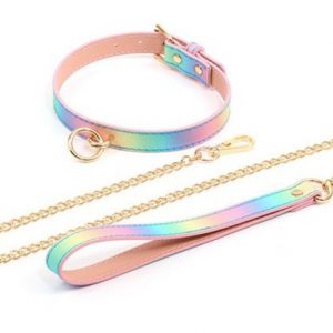 COLLIER LAISSE SM LASER ROSE