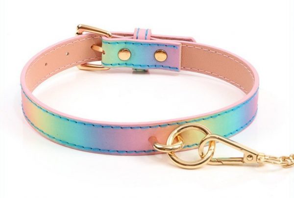 COLLIER LAISSE SM LASER - ROSE – Image 2