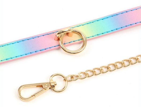 COLLIER LAISSE SM LASER - ROSE – Image 4