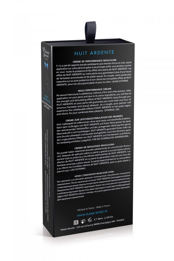CRÈME DE VIRILITÉ NUIT ARDENTE