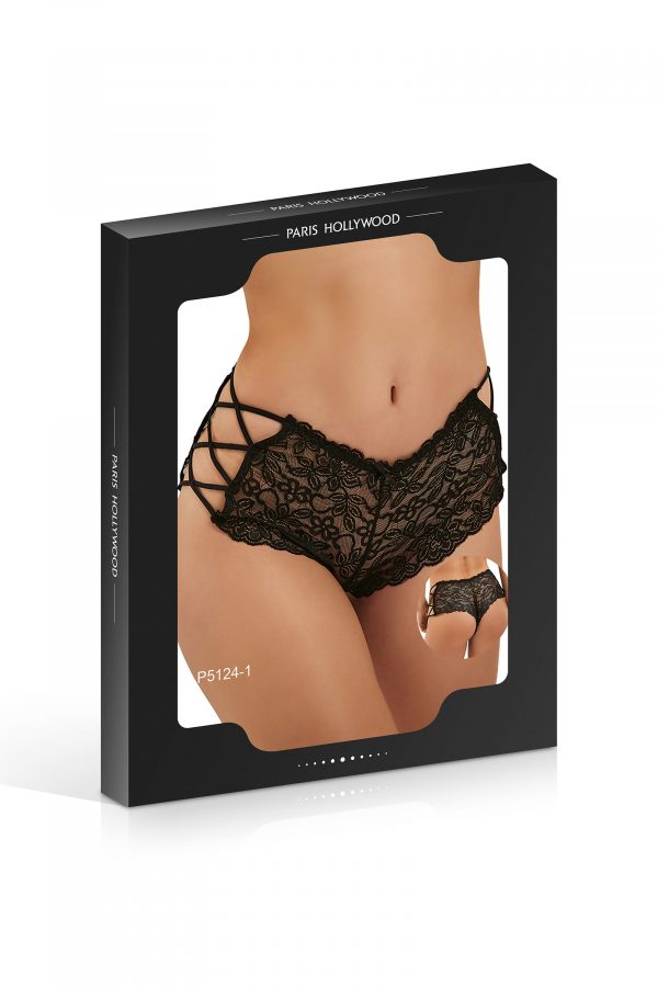 CULOTTE EN DENTELLE MOTIF FLORAL – Image 4