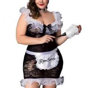 DÉGUISEMENT FEMME DE CHAMBRE GRANDE TAILLE