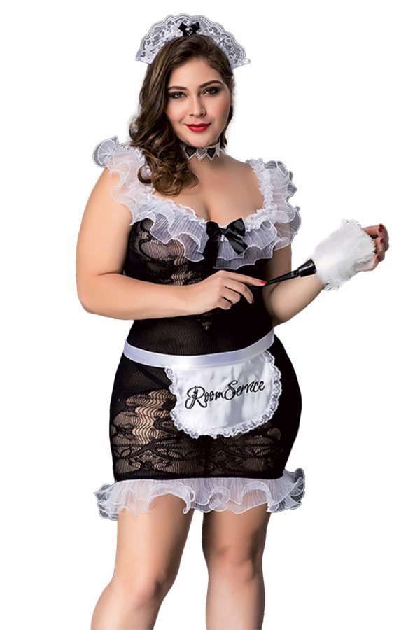 DÉGUISEMENT FEMME DE CHAMBRE GRANDE TAILLE