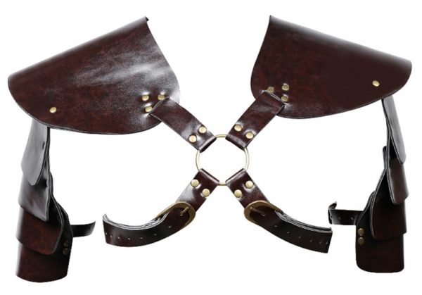 HARNAIS ARMURE GLADIARMOR MARRON – Image 5