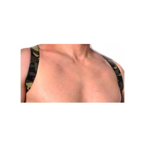 HARNAIS EN CUIR- CAMOUFLAGE