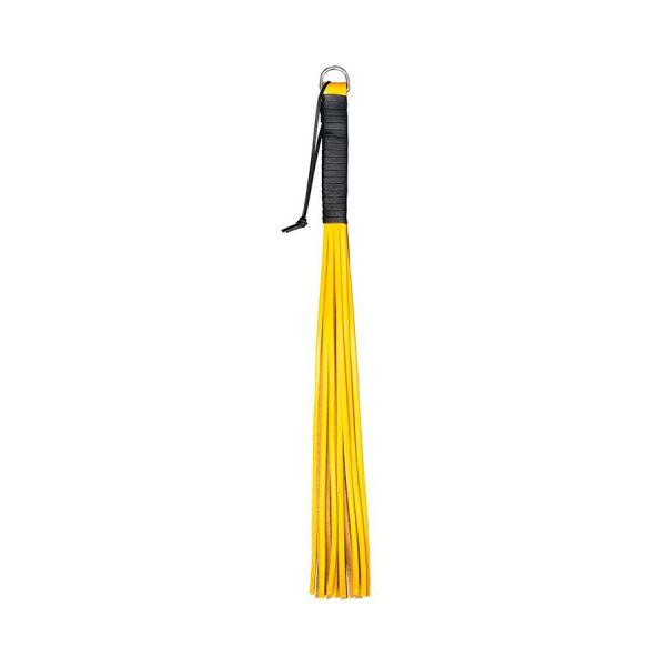 MARTINET EN CUIR HANDY WHIP JAUNE