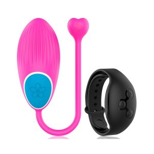 ŒUF VIBRANT SANS FIL EGG WATCH ROSE