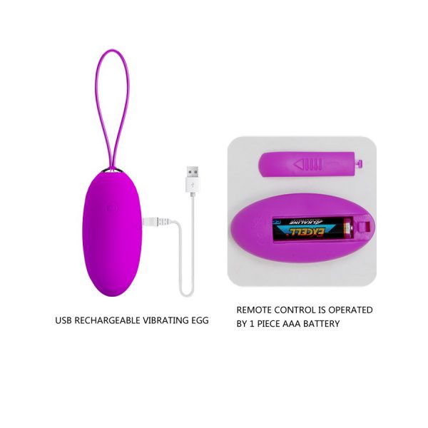 ŒUF  VIBRANT TÉLÉCOMMANDÉ JACQUELINE – Image 2