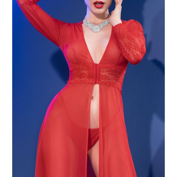 ROBE LONGUE OUVERTE NURIA – Image 2