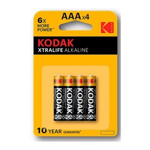 PILES AAA LR3 X 4 KODAK