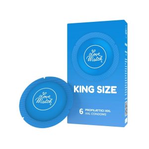 PRÉSERVATIFS XXL KING SIZE X 6