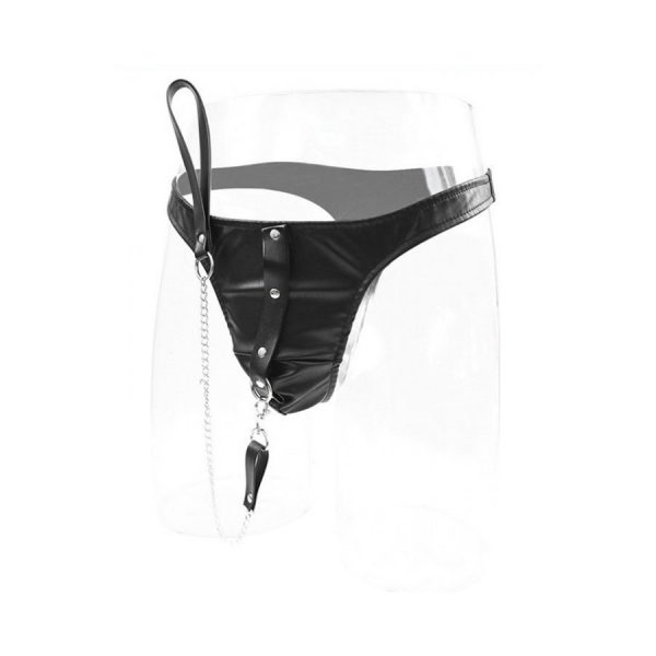 STRING EN SIMILI AVEC LAISSE – Image 2