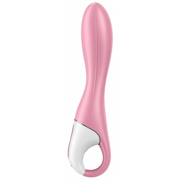 VIBRO GONFLABLE AIR PUMP VIBRATOR 2 SATISFYER 12 X 3.5CM ROSE – Image 2