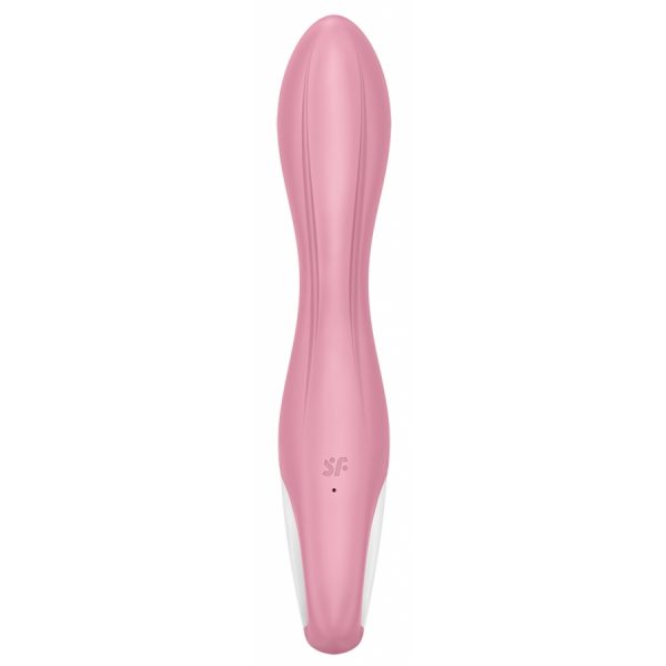 VIBRO GONFLABLE AIR PUMP VIBRATOR 2 SATISFYER 12 X 3.5CM ROSE – Image 3