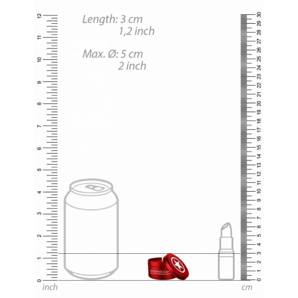 BOUGIE CANDLE STAR ORANGE SANGUINE – Image 5