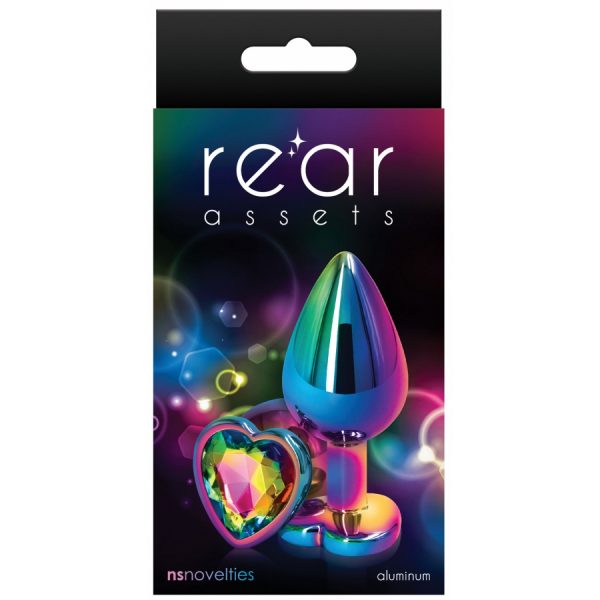BIJOU ANAL HEART RAINBOW M 7 X 3.5CM – Image 2