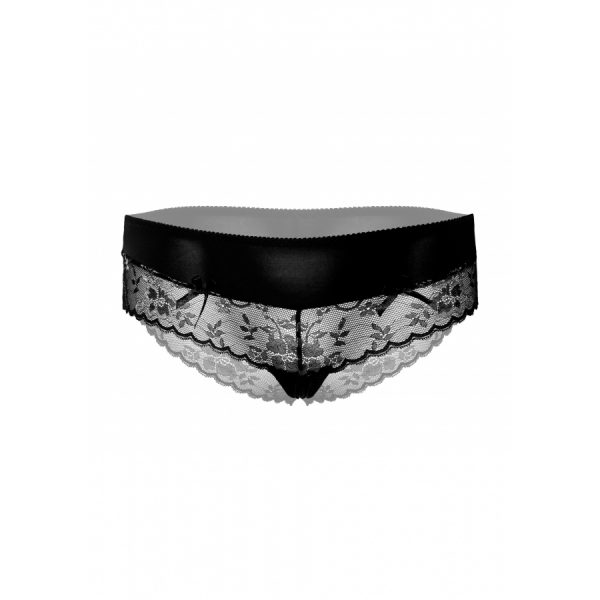 CULOTTE FLORAL LACE HIPHUGGER NOIRE – Image 3