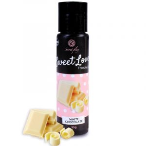 LUBRIFIANT COMESTIBLE SWEET LOVE CHOCOLAT BLANC