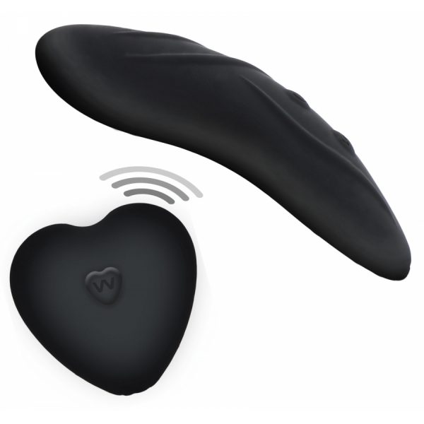 STIMULATEUR DE CLITORIS TÉLÉCOMMANDÉ PANTY ANGEL NOIR – Image 2