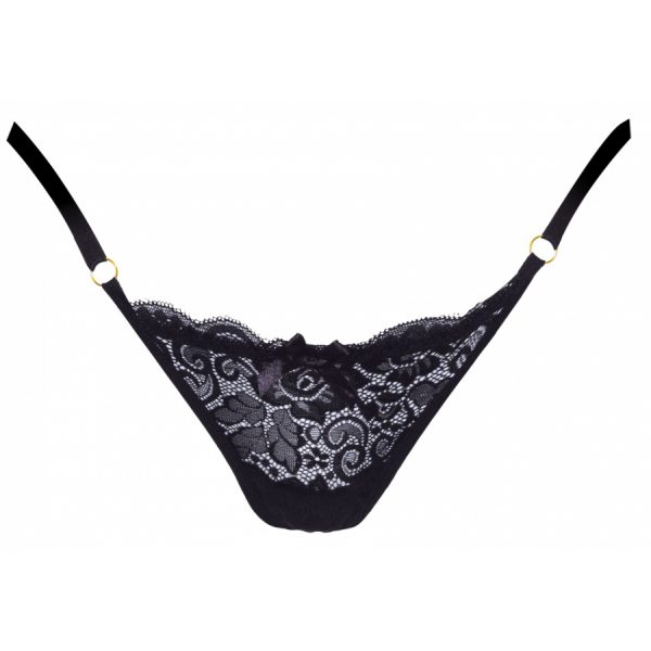 STIMULATEUR DE CLITORIS TÉLÉCOMMANDÉ PANTY ANGEL NOIR – Image 5