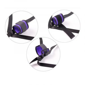 BDSM KIT - ATTACHES DE LIT BONDAGE - TOILE D'ARAIGNÉE