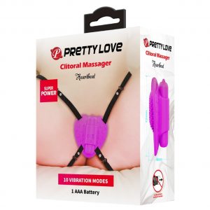 VIBRO DE CULOTTE AVEC HARNAIS HEARTBEAT