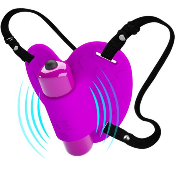 VIBRO DE CULOTTE AVEC HARNAIS HEARTBEAT