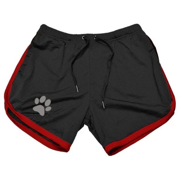 SHORT PAW NOIR-ROUGE