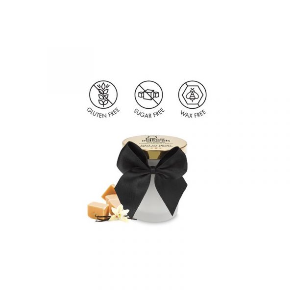BOUGIE DE MASSAGE EMBRASSABLE - CARAMEL DOUX