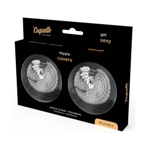 CACHE-TÉTONS ADHÉSIFS GLITT ARGENTÉS