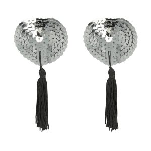 CACHE-TÉTONS ADHÉSIFS GLITT ARGENTÉS