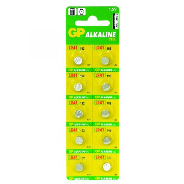 BLISTER DE 10 PILES LR41