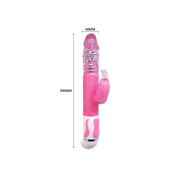 RABBIT GÉANT MULTI VIBES ROSE