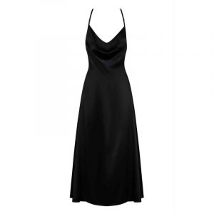 ROBE AGATHE - NOIRE