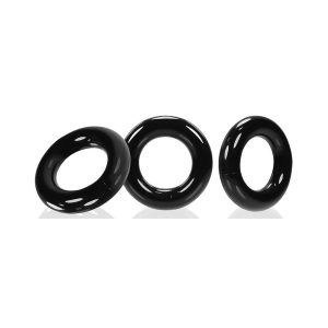 LOT DE 3 COCKRINGS WILLY NOIR