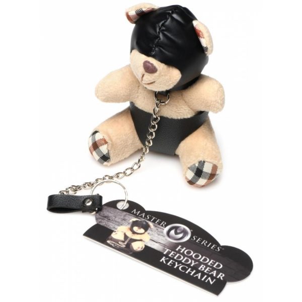OURS PELUCHE TEDDY BEAR CAGOULE SM- PORTE-CLÉS