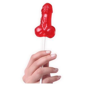 SUCETTE PÉNIS FRAISE 32G