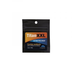TITAN XXL : 4 COMPRIMÉS